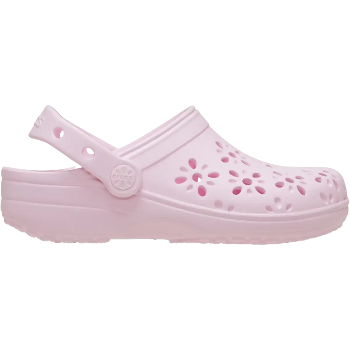 Youth Toddler Classic Floral Cut Out Clog