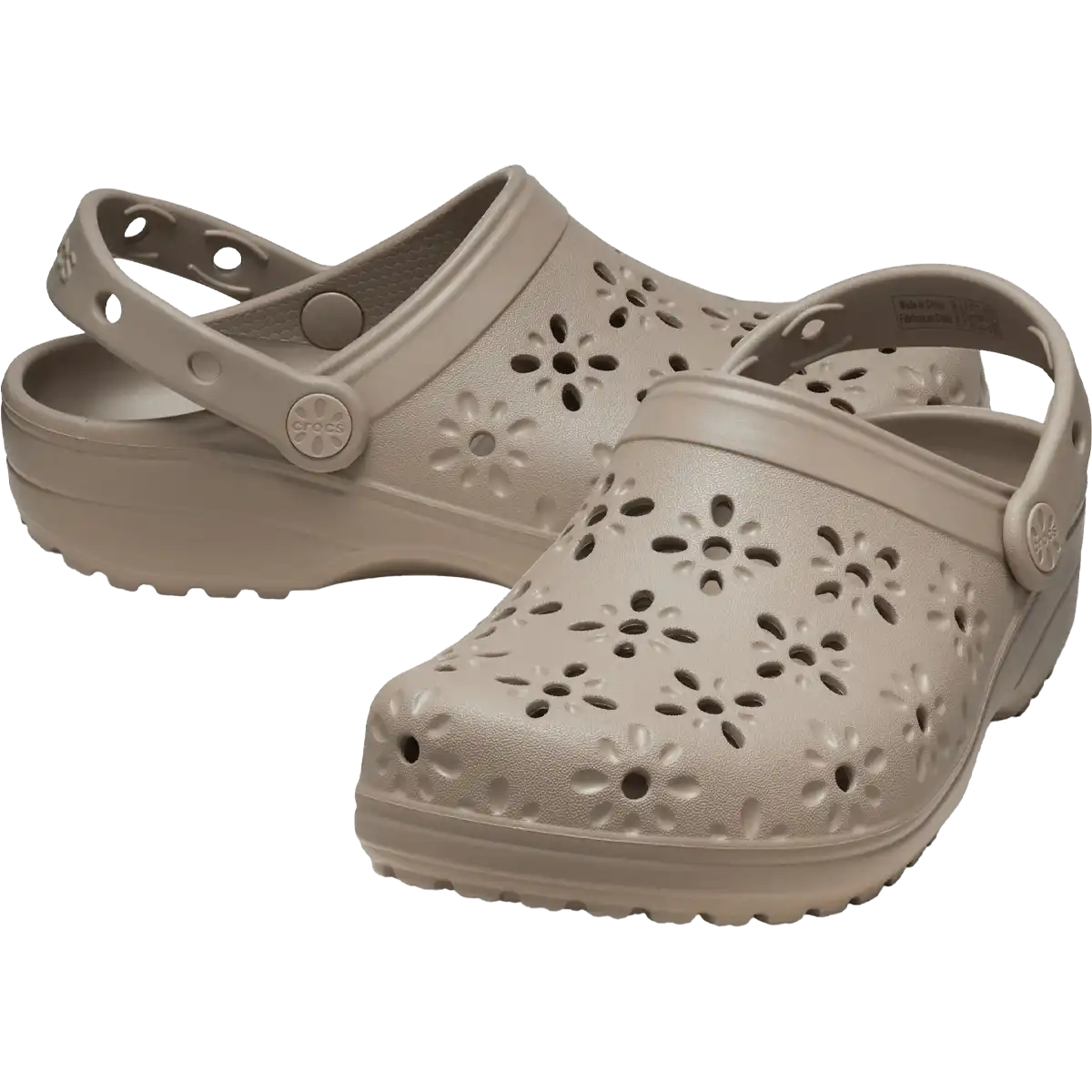 Women's Classic Floral Cut Out Clog