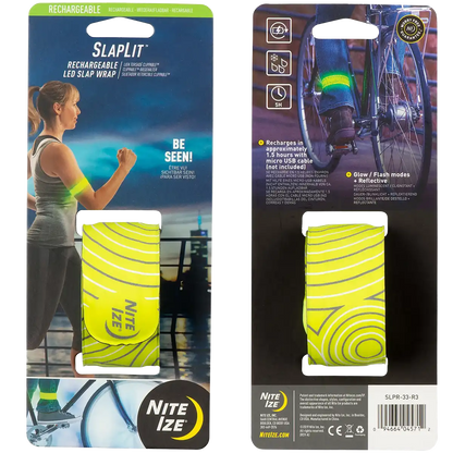 SlapLiT Rechargeable LED Slap Wrap - Yellow