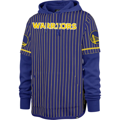 Men's Warriors Pinstripe Double Header Shortstop Pullover