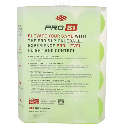 Pro S1 Pickleball (12 Pack)