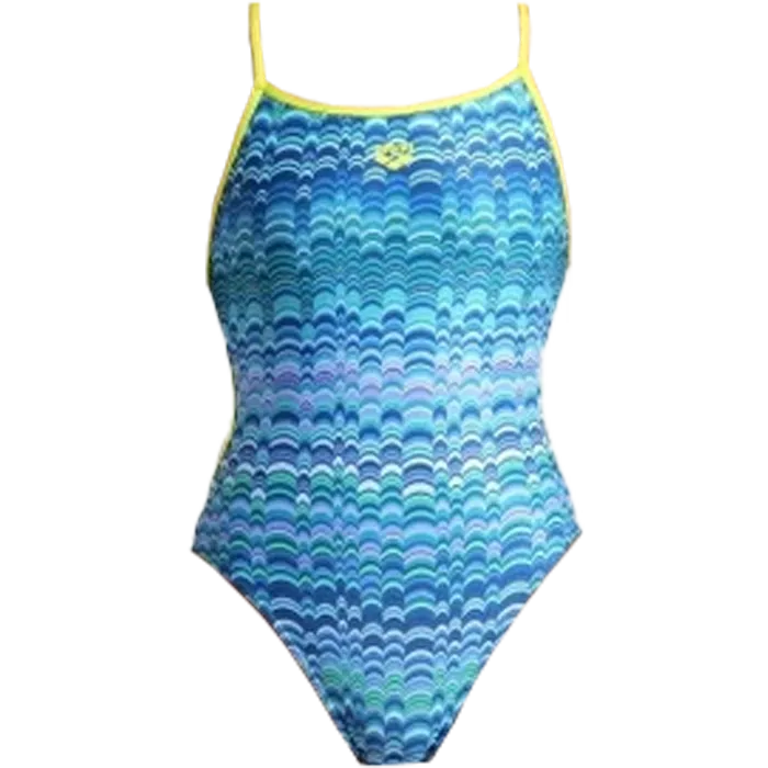 Youth Ondulation Lace Back One Piece