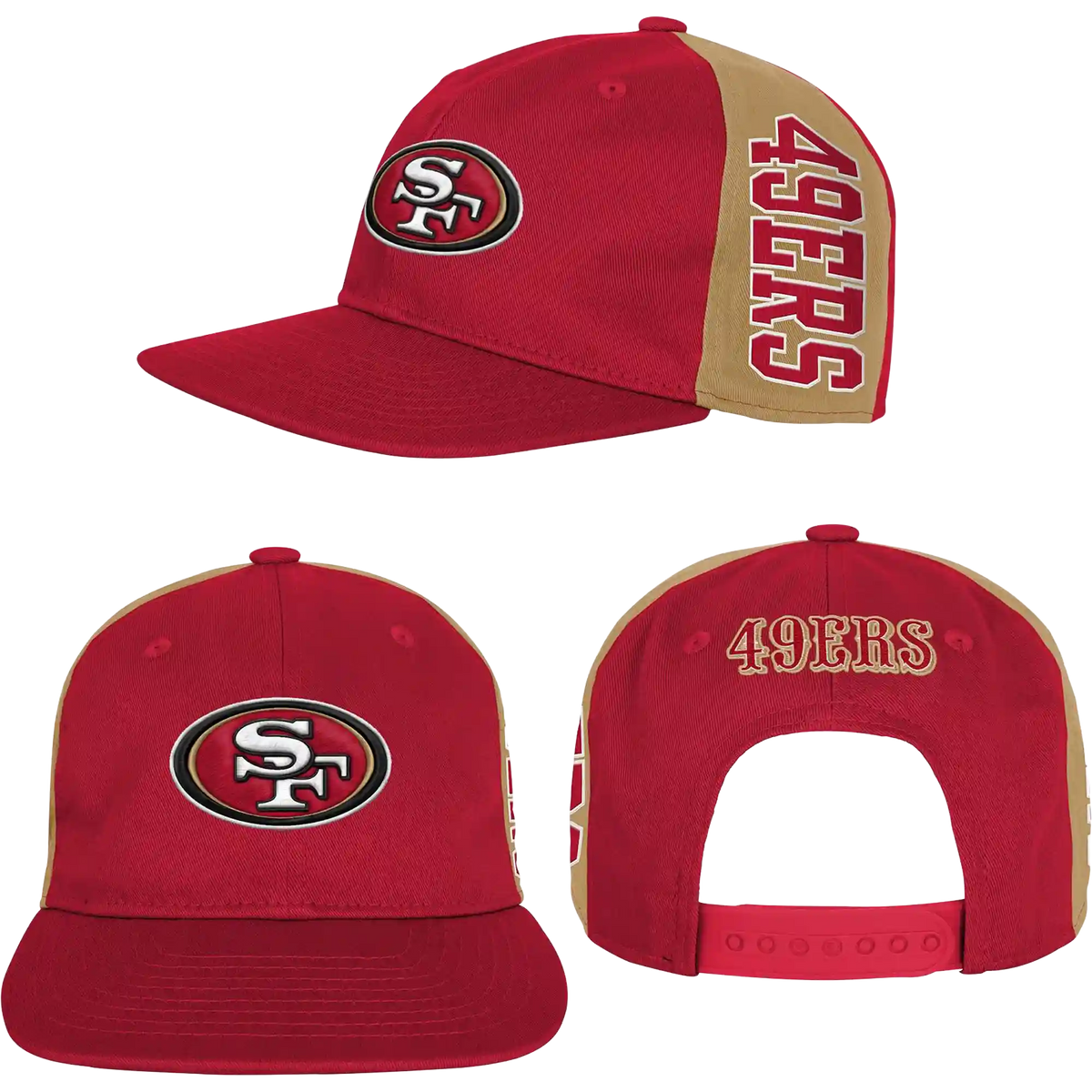 Youth 49ers Modern Fan Deadstock Snapback