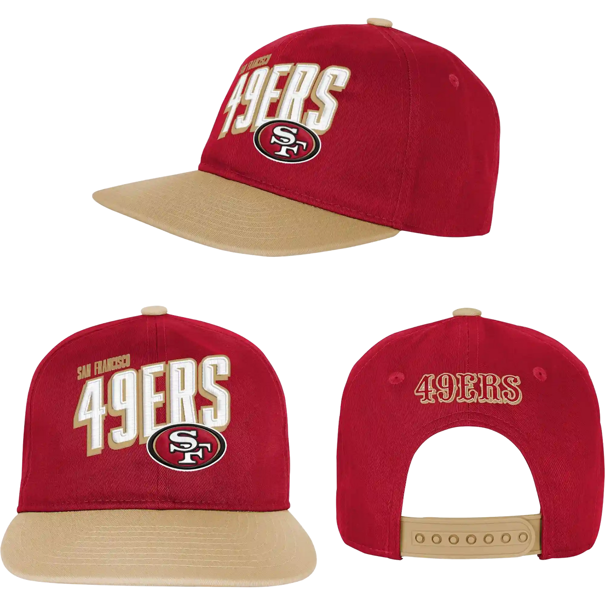 Youth 49ers Essentials Deadstock Snapback
