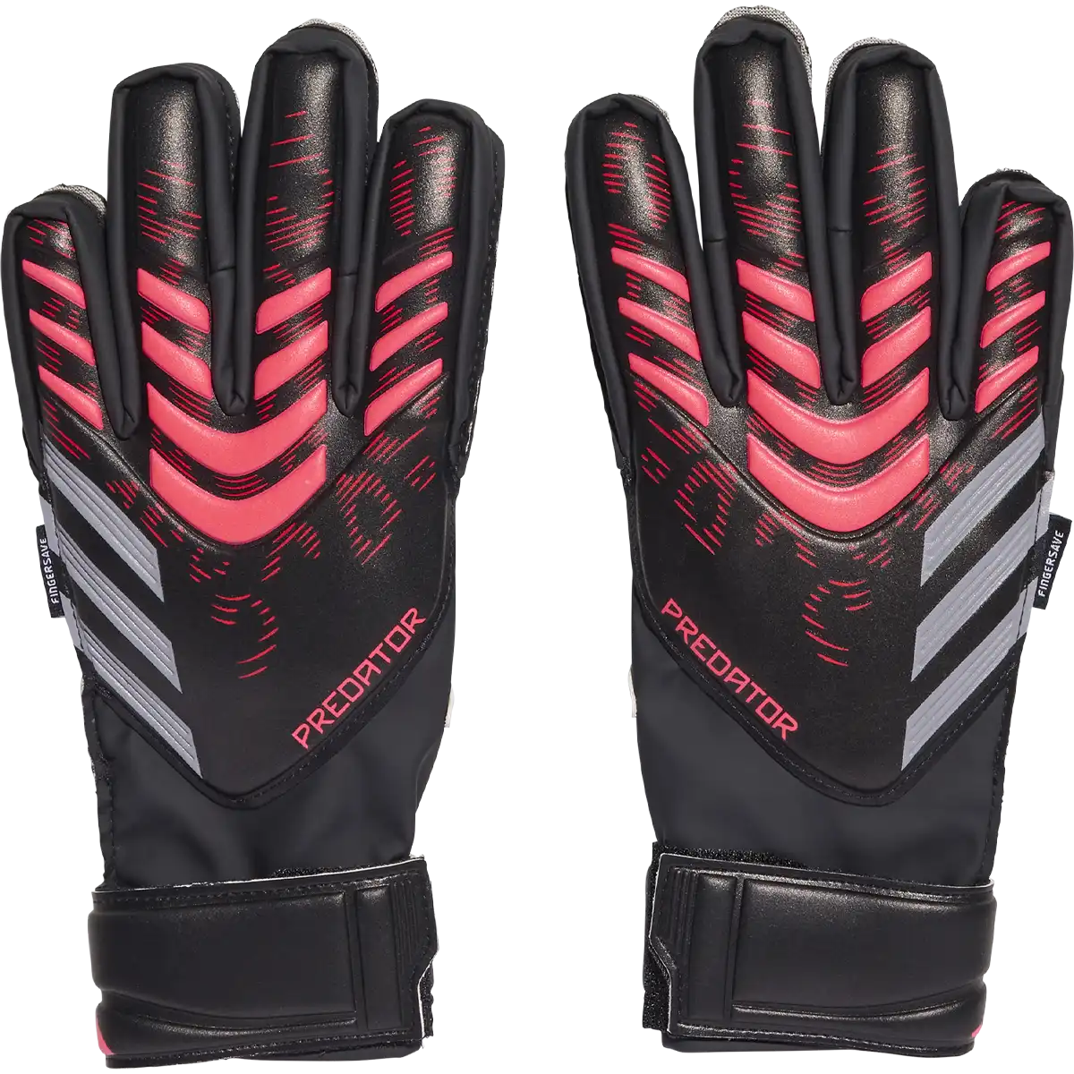 Youth Predator Match Fingersave Goalkeeper Gloves