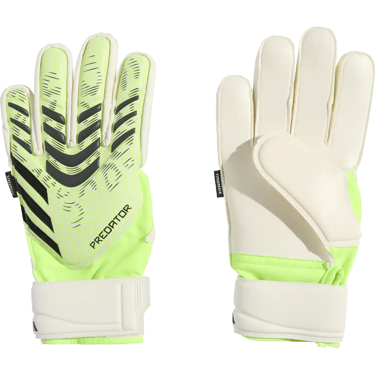 Youth Predator Match Fingersave Goalkeeper Gloves