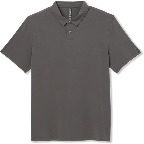 Men's Short Sleeve Feather Polo