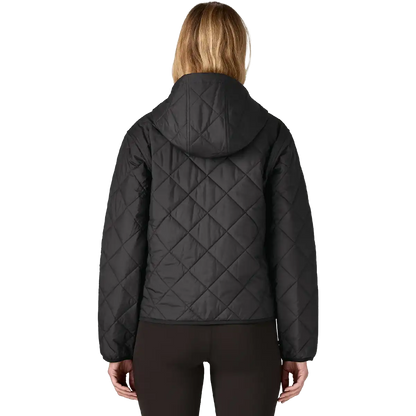Women's Diamond Quilt Bomber Hoody
