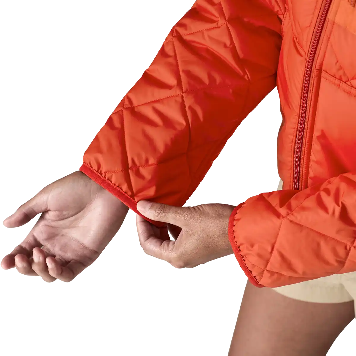 Women's Diamond Quilt Bomber Hoody