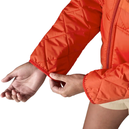 Women's Diamond Quilt Bomber Hoody