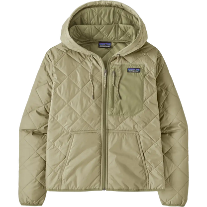 Women's Diamond Quilt Bomber Hoody