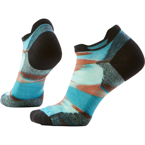 Women's Run Brushed Print Low Ankle Socks
