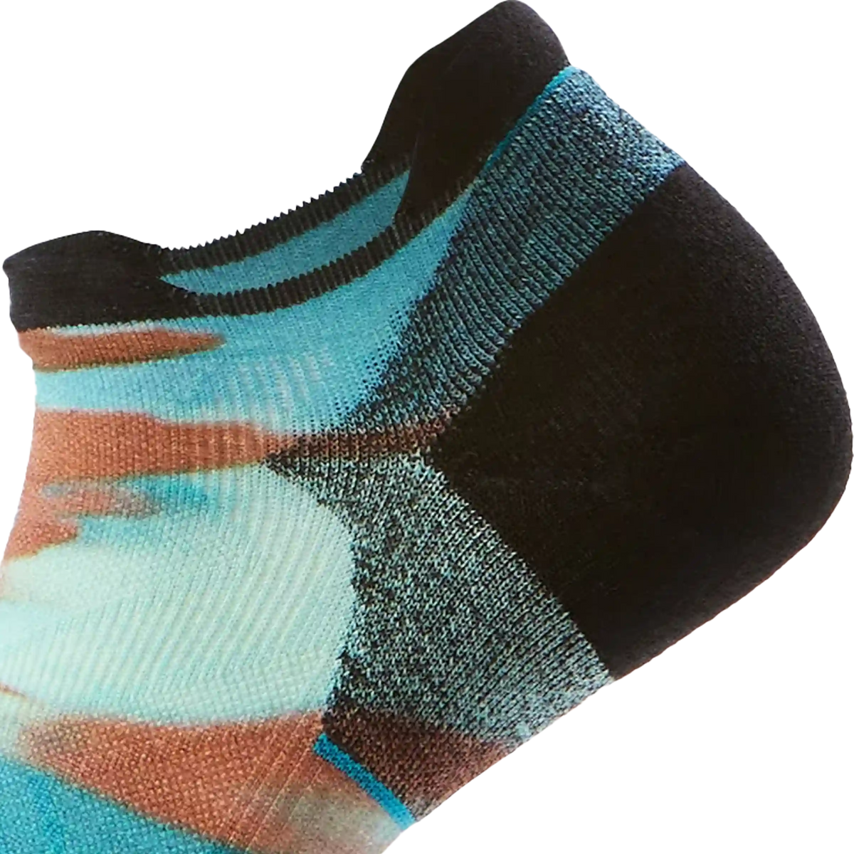 Women's Run Brushed Print Low Ankle Socks