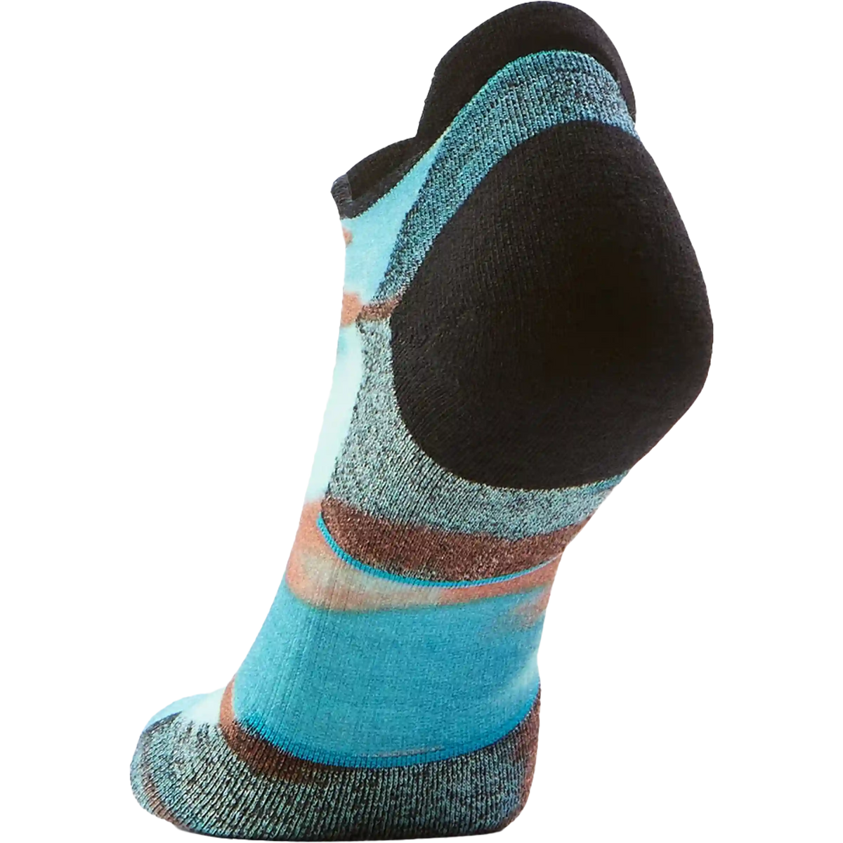 Women's Run Brushed Print Low Ankle Socks