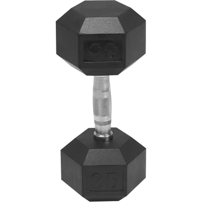 Rubber Hex Dumbbell 30 lb