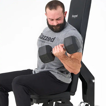 Rubber Hex Dumbbell 30 lb