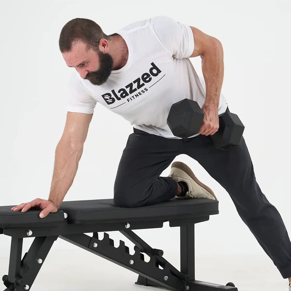 Rubber Hex Dumbbell 5 lb