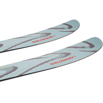 Salomon QST 94 Iced Aqua Demo Ski Package