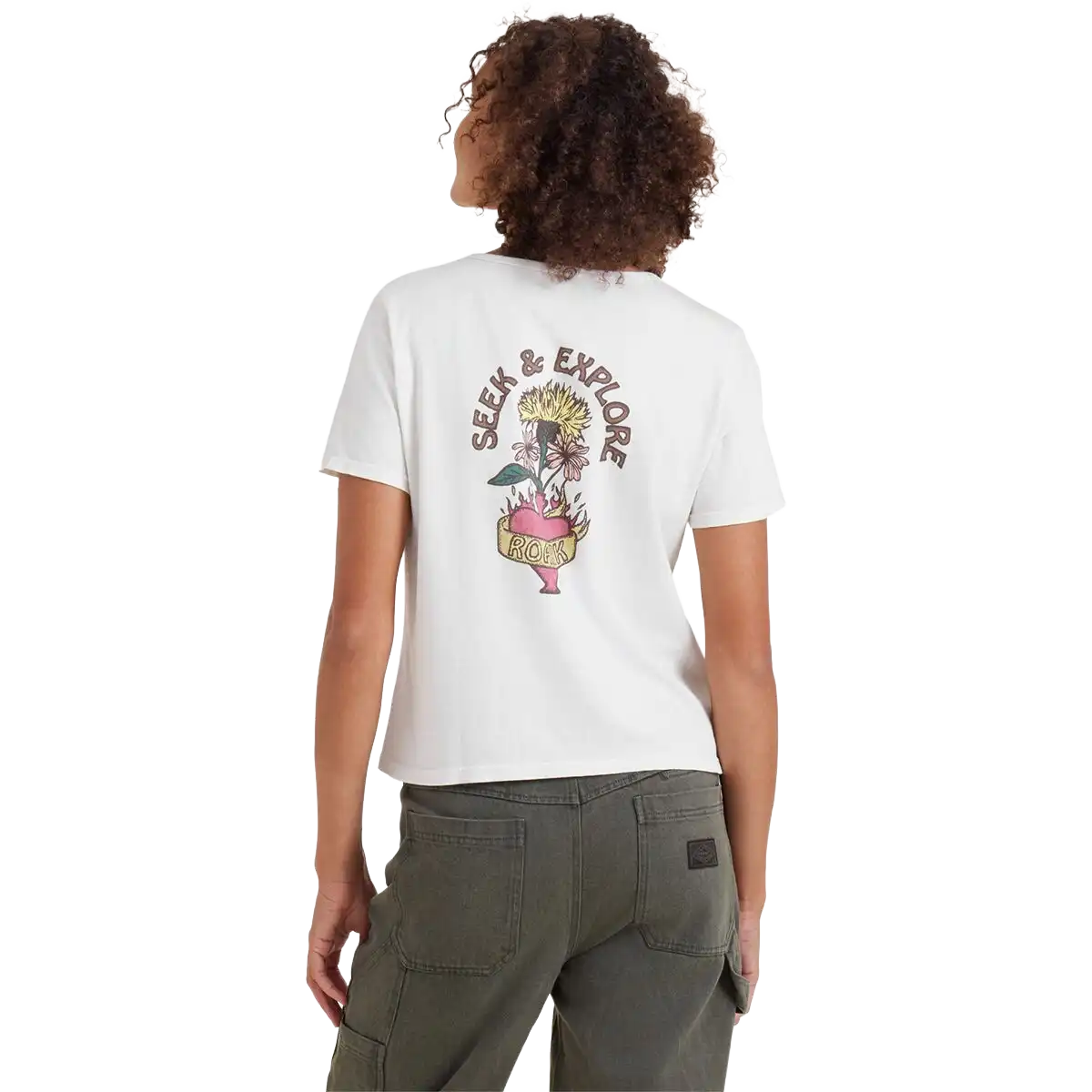Women's Heart Vase Everyday Tee