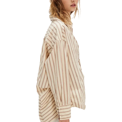 Women's Striped Varsity Vibes Shirt