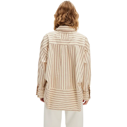 Women's Striped Varsity Vibes Shirt