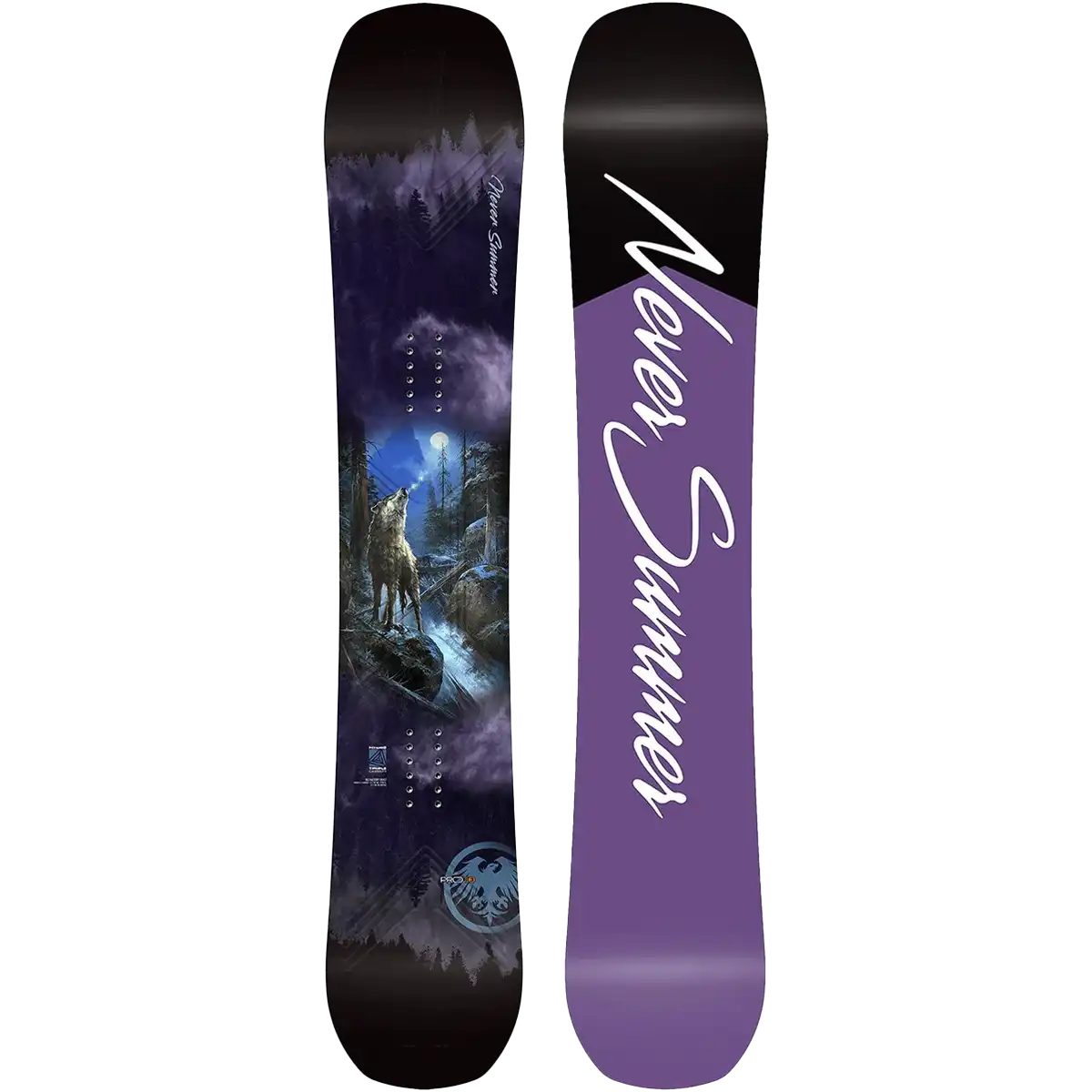 Never Summer Women's Proto T3 FR Demo Snowboard Package