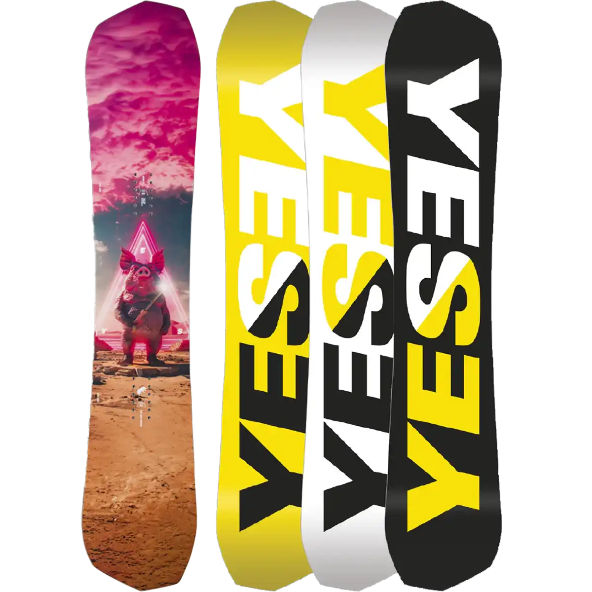 Yes Greats Demo Snowboard Package