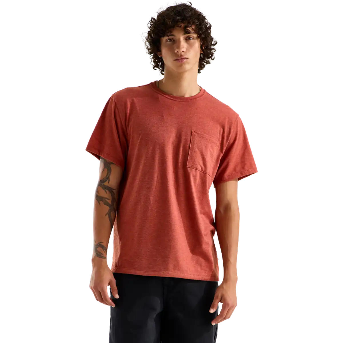 Men's Tri Blend Pocket Short Sleeve Tee