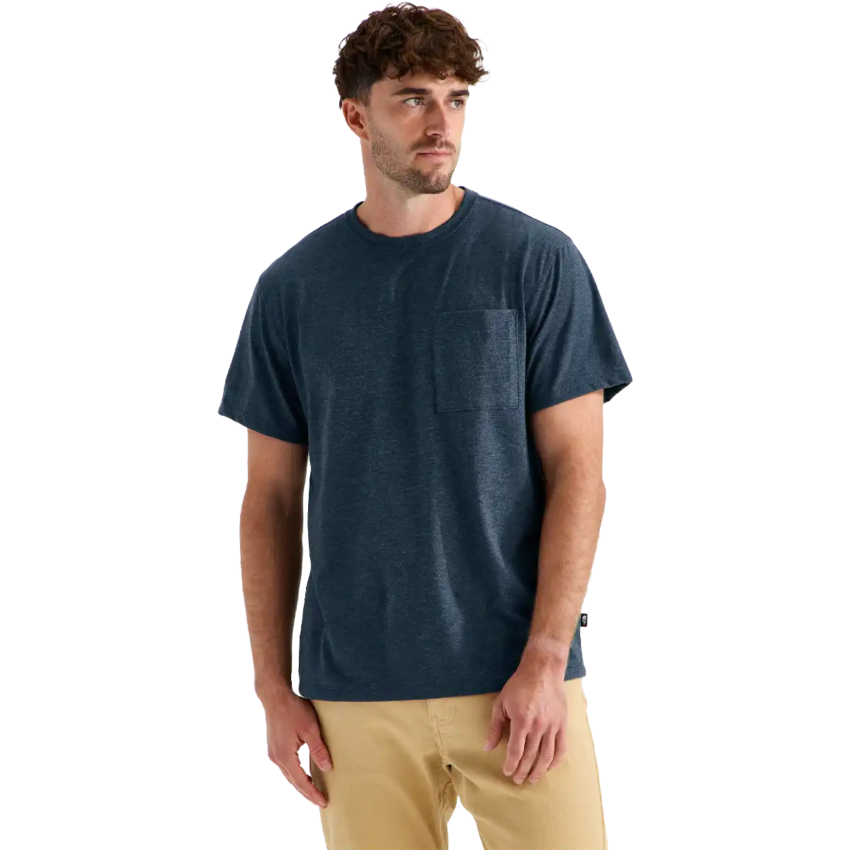 Men's Tri Blend Pocket Short Sleeve Tee