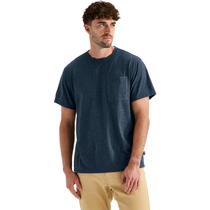Men's Tri Blend Pocket Short Sleeve Tee