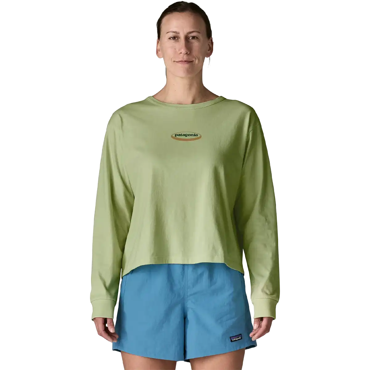 Women's Long Sleeve '95 Oval Logo Easy-Cut T-Shirt