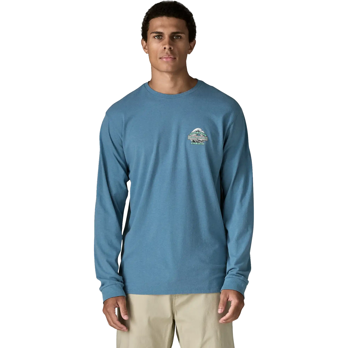 Men's Long Sleeve Great Waves Responsibili-Tee