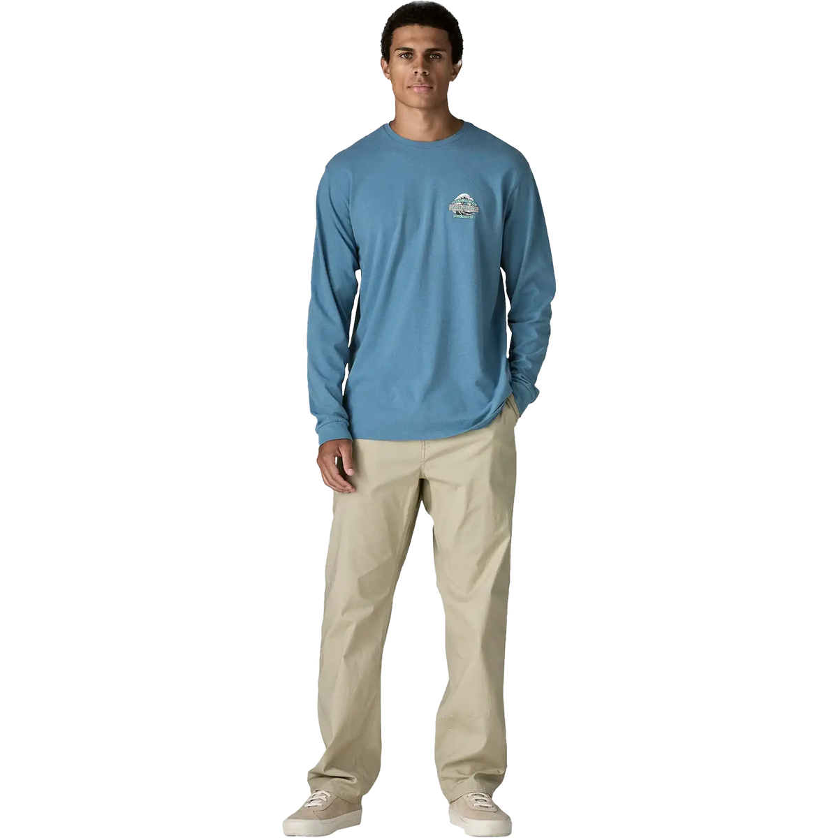 Men's Long Sleeve Great Waves Responsibili-Tee