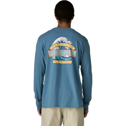Men's Long Sleeve Great Waves Responsibili-Tee