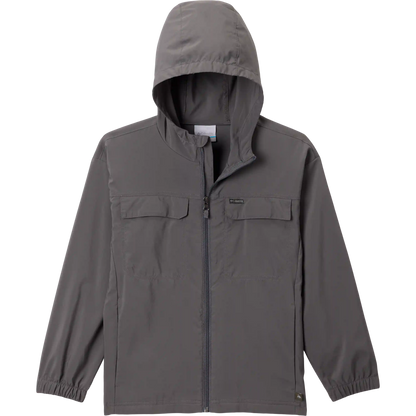 Youth Skien Valley Hooded Long Sleeve Shirt