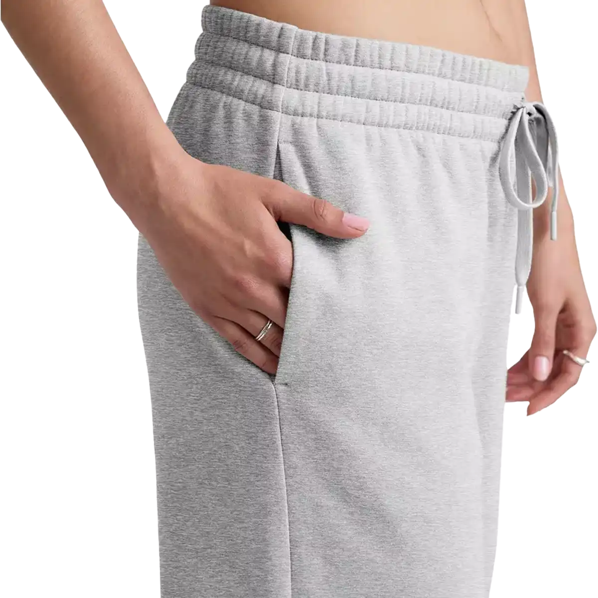 Women's LuxeFleece Slit Wide Leg Pant