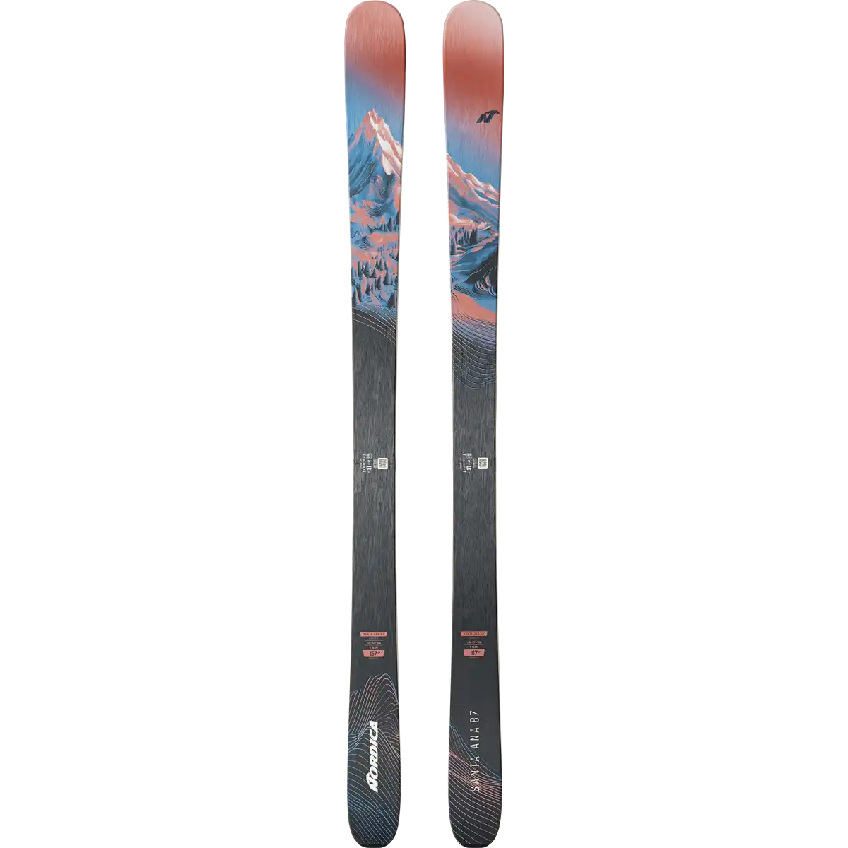 Nordica Women's Santa Ana 87 Demo Ski Package