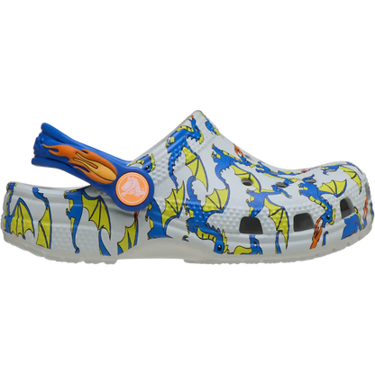 Youth Classic Dragon Graphic Clog Toddler