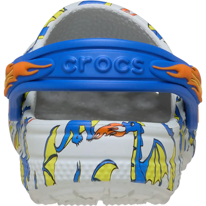 Youth Classic Dragon Graphic Clog Toddler