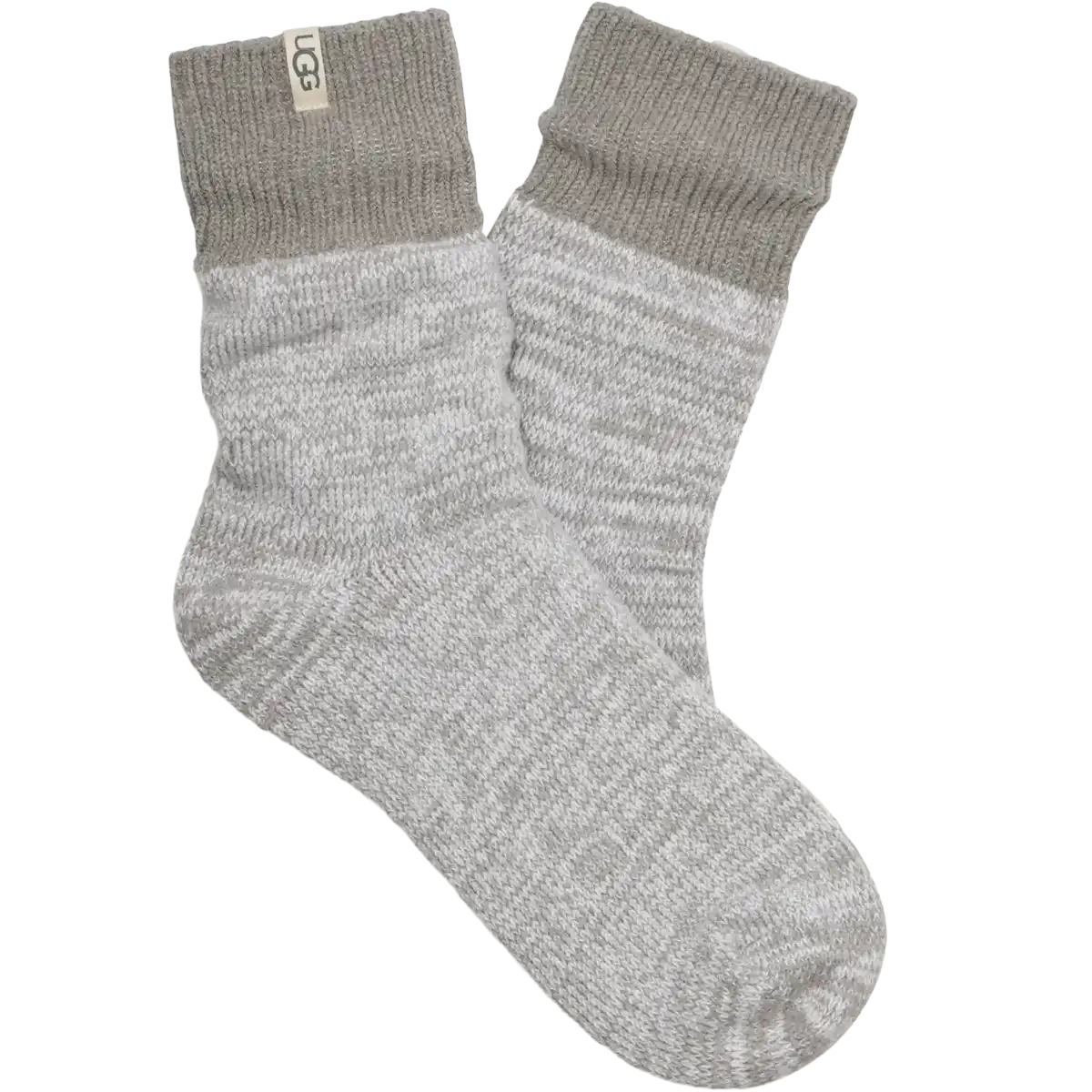 Women's Rib Knit Slouchy Quarter