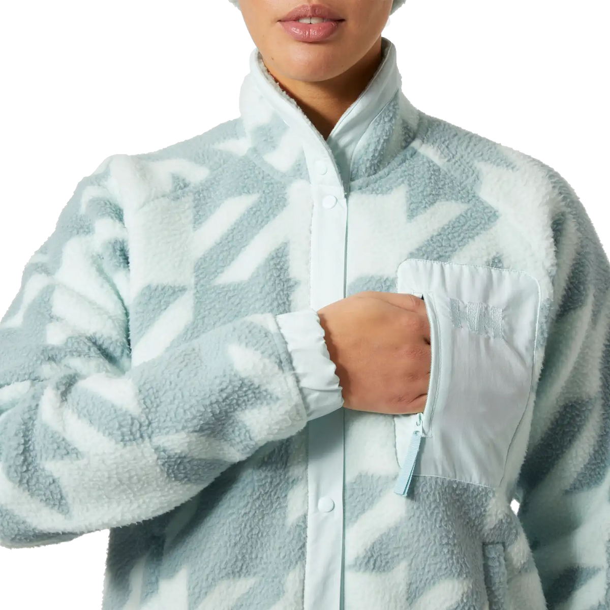 Women's Imperial Printed Pile Snap