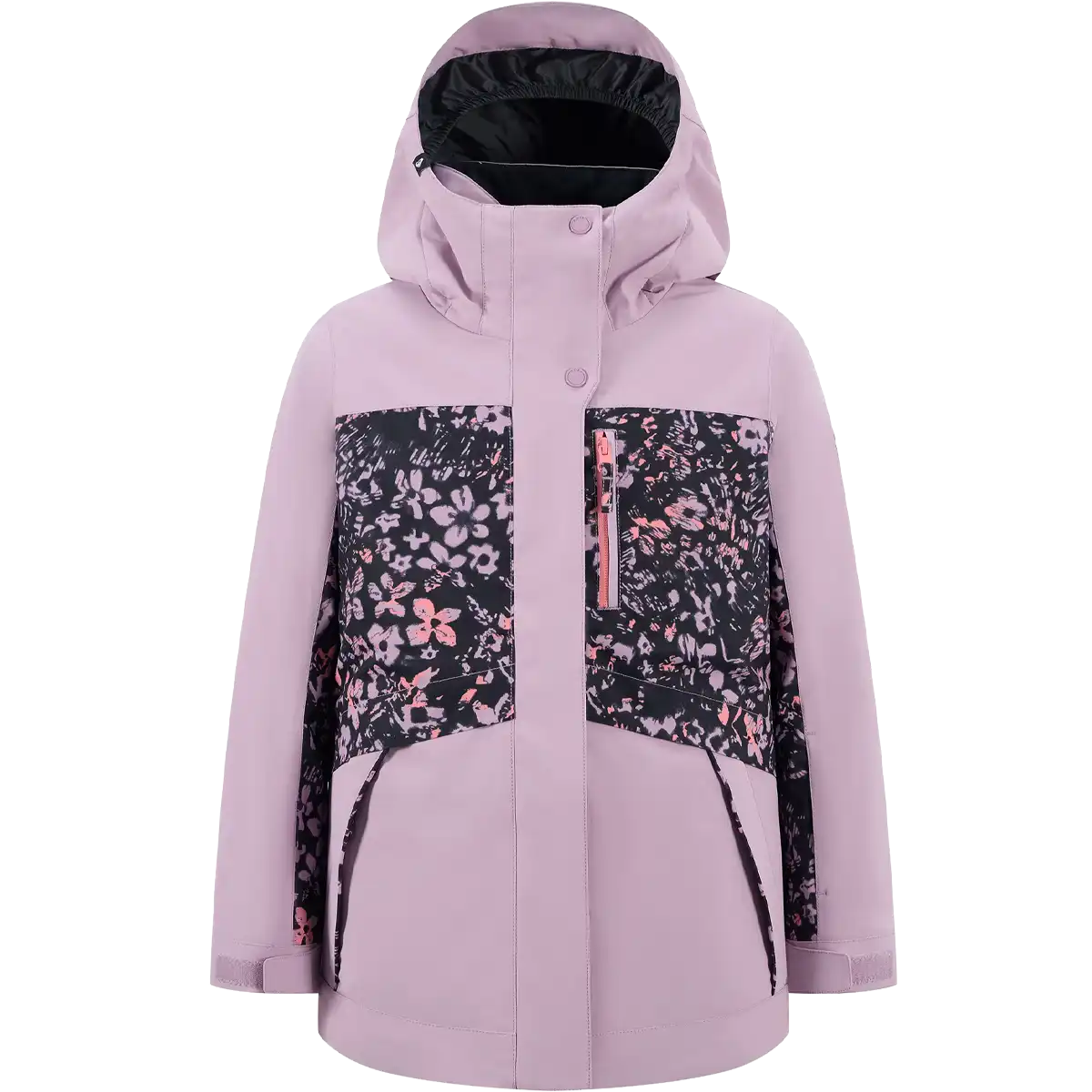 Youth Floral Block Parka