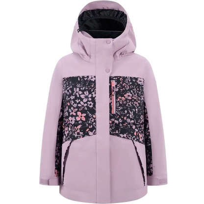 Youth Floral Block Parka