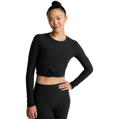 Women's Featherweight Cropped Long Sleeve Pullover