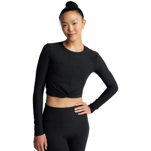 Women's Featherweight Cropped Long Sleeve Pullover