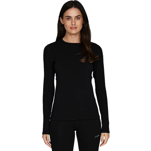 Women's Heavyweight Grid Fleece Crew