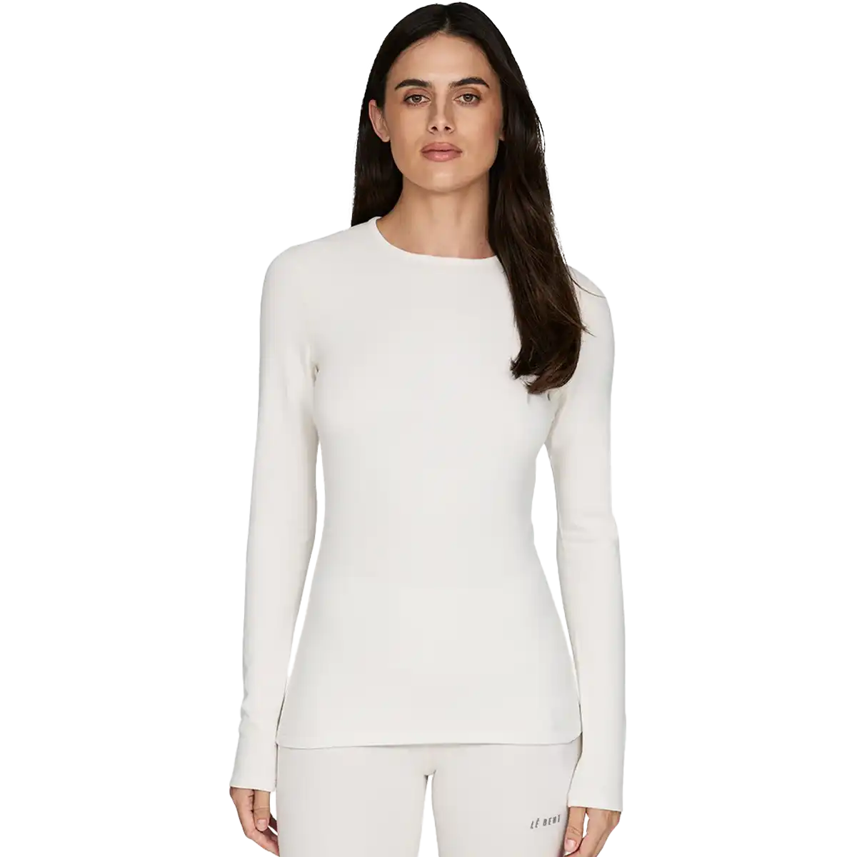 Women's Heavyweight Grid Fleece Crew