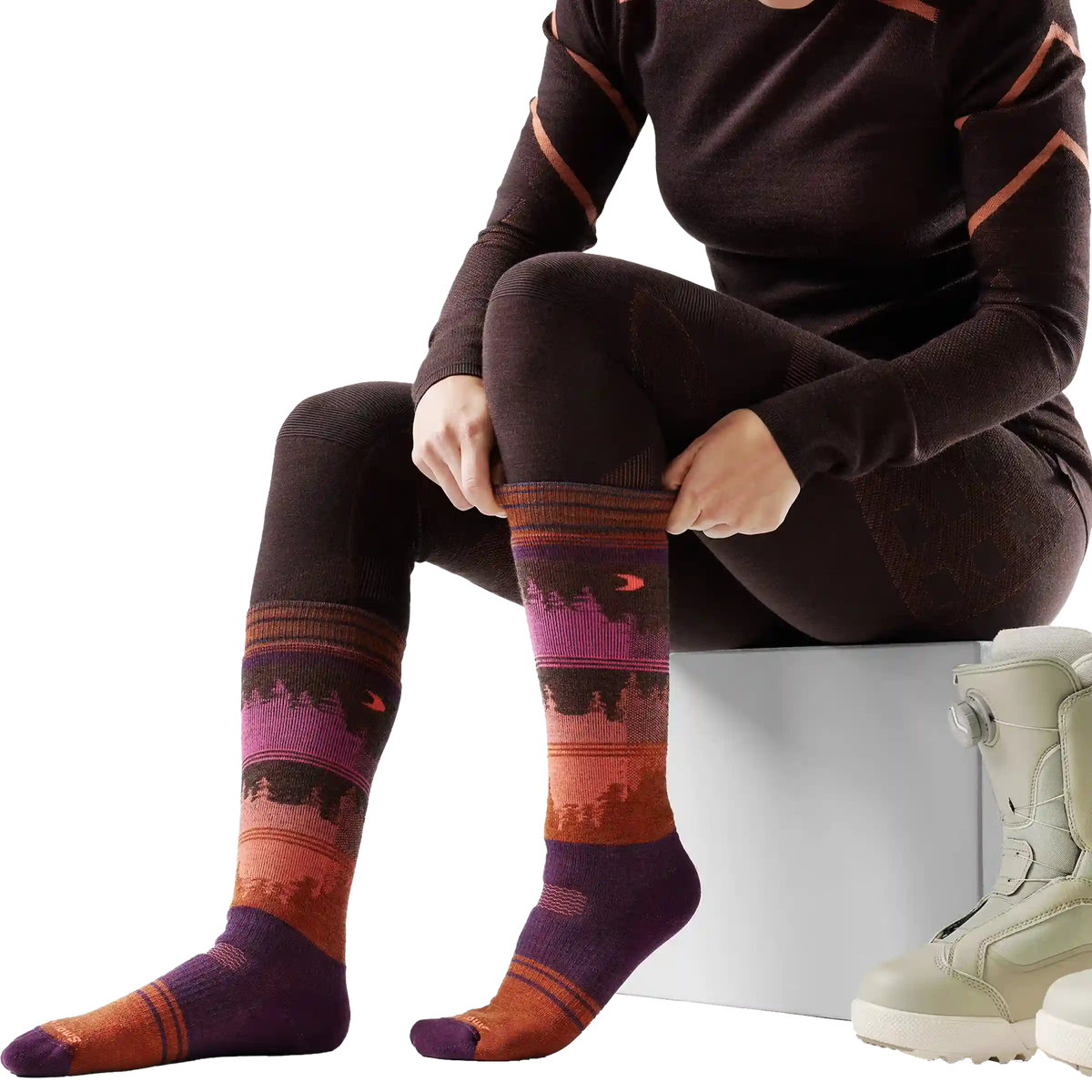 Women's Snowboard Twilight Vista OTC Socks