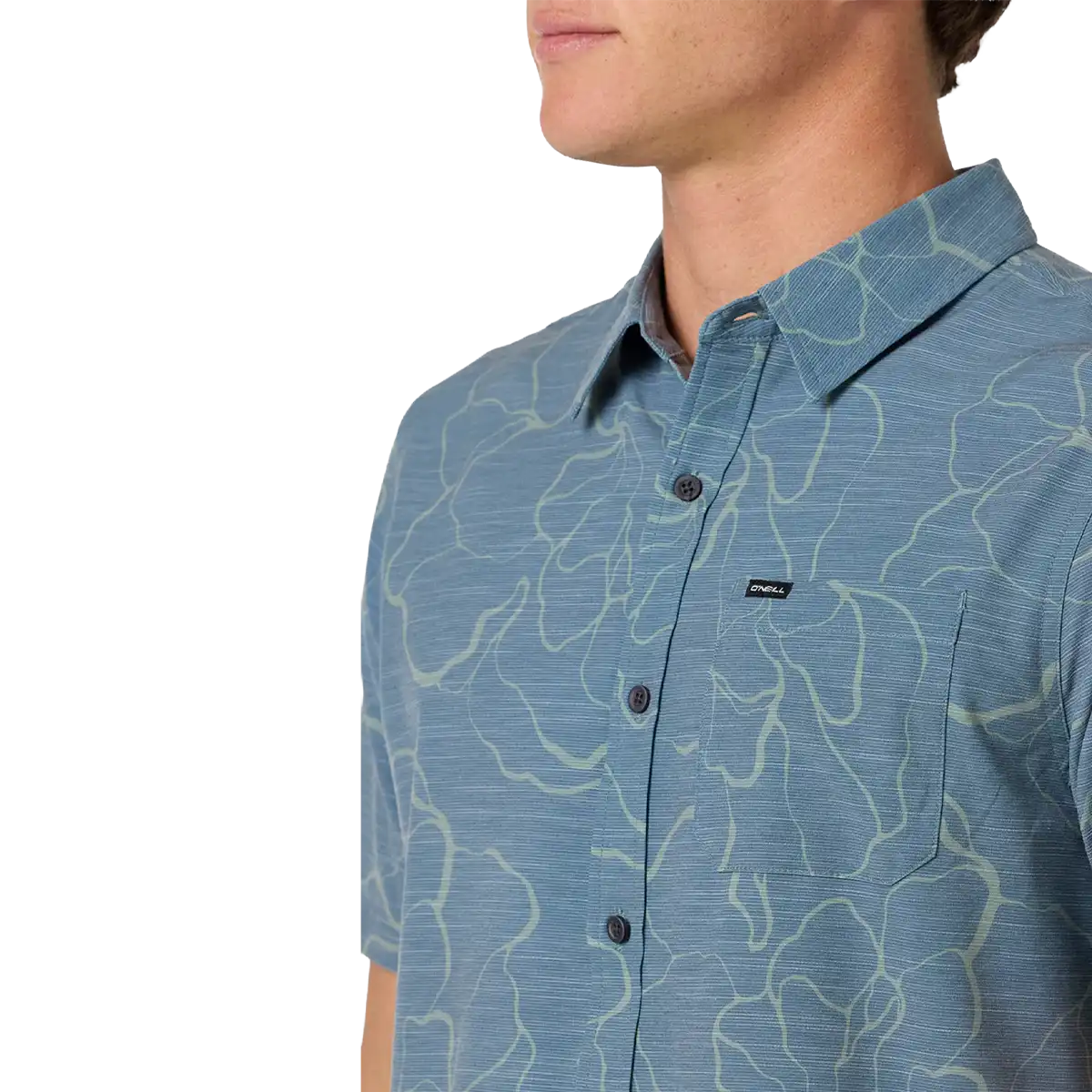 Men's UPF Slub Relaxed Fit Short Sleeve