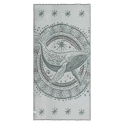 Ziggy the Whale Beach Towel